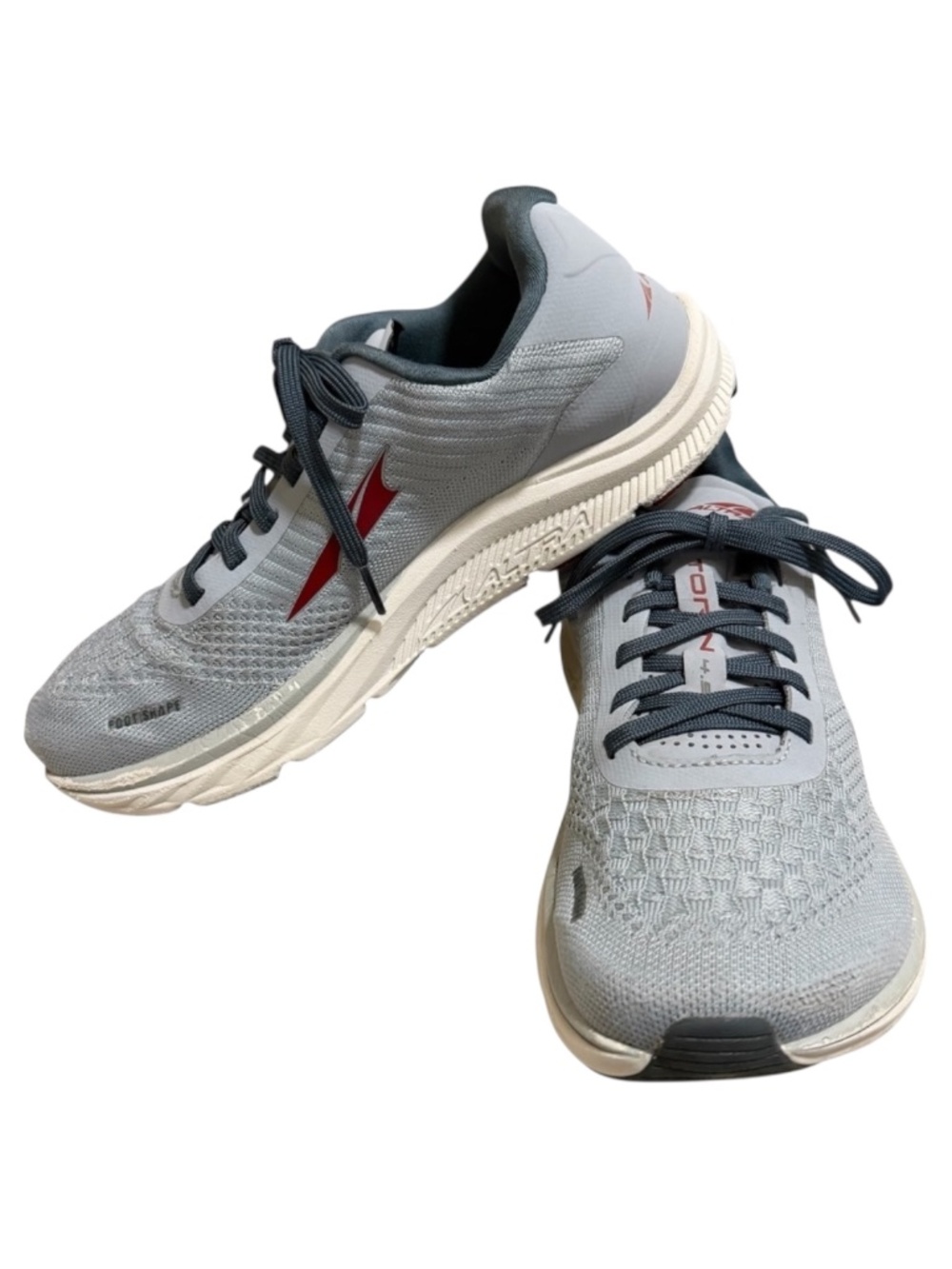 ALTRA Torin 4.5 Running Shoe Quantic Zero Drop 8 Mens Gray/Maroon Very Good Cond